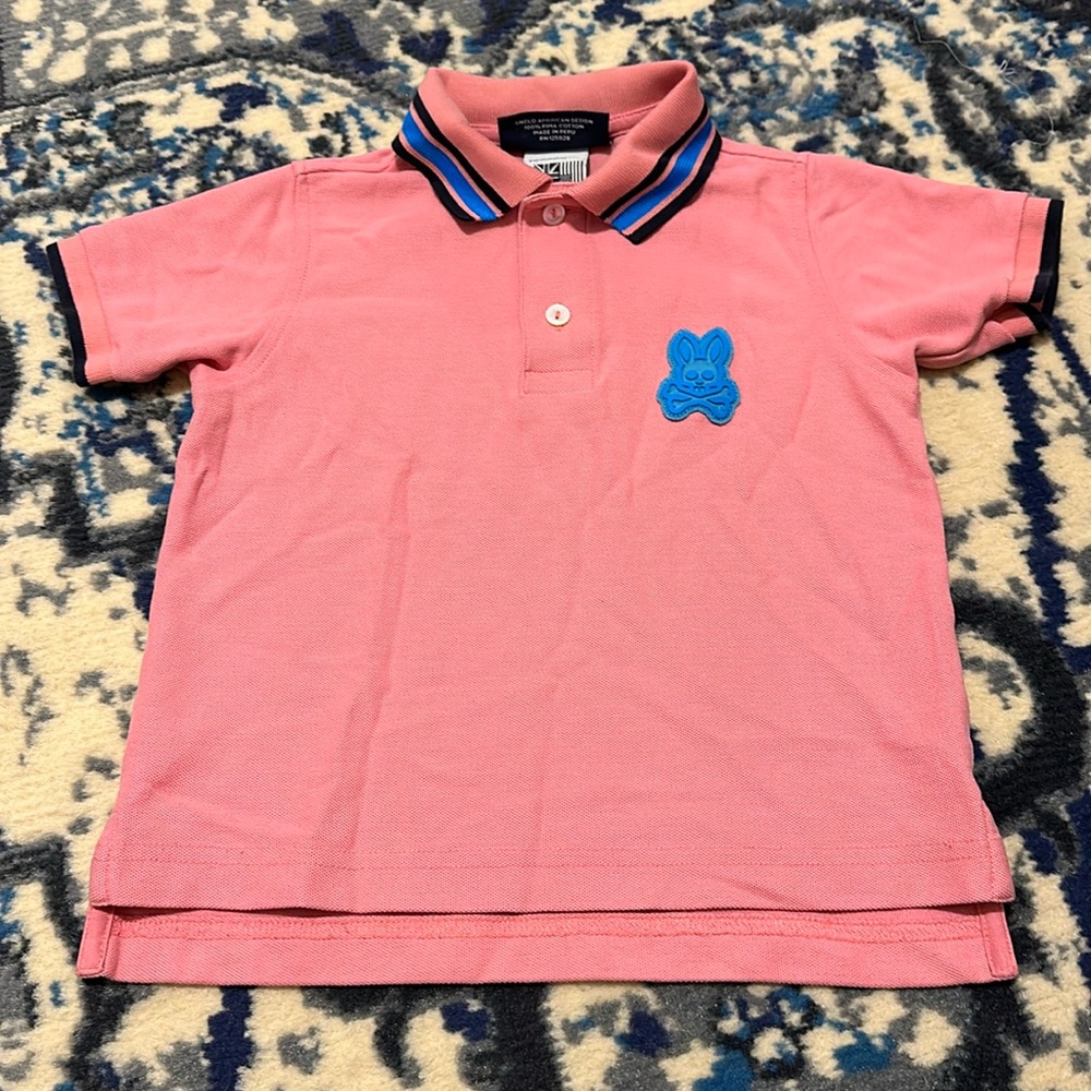 Psycho Bunny polo kids size 4 xxs